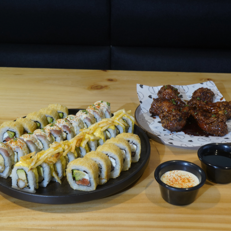 30 Makis + 6 Alitas a S/59.90