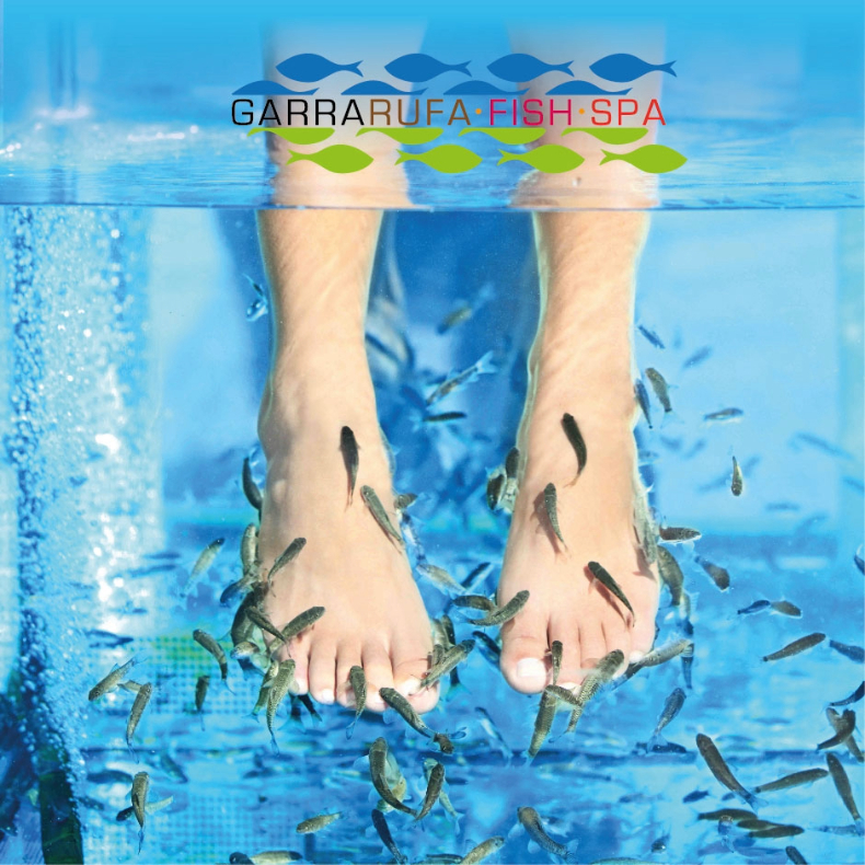 Garrufa Fish Spa + Pedicure por S/65.00