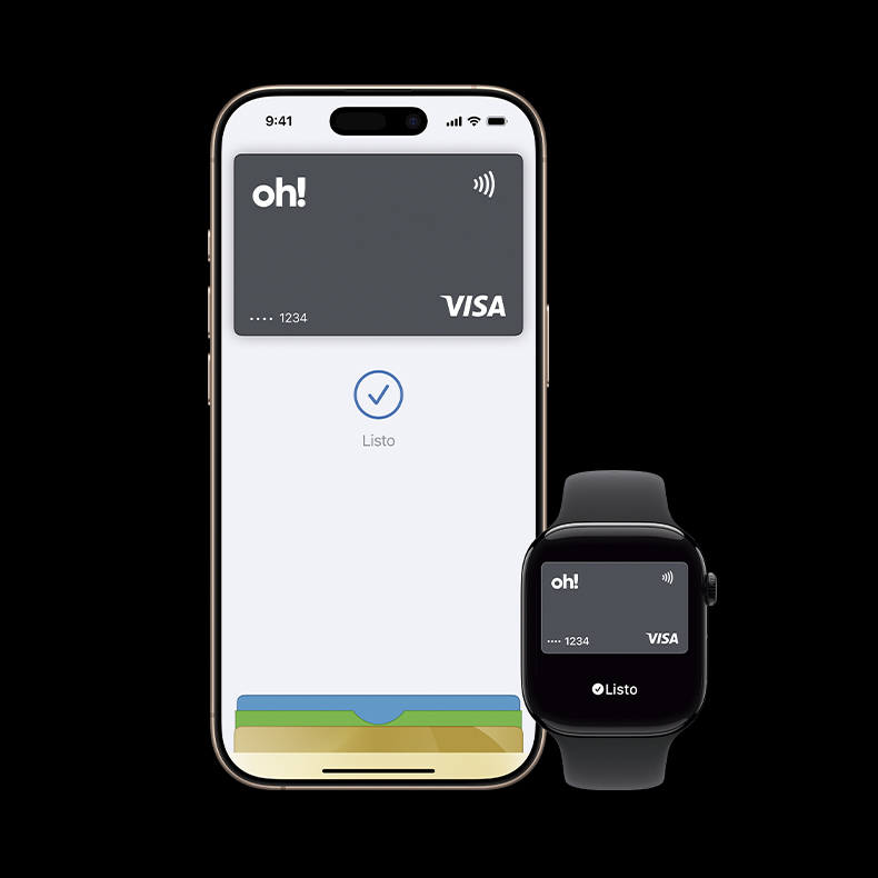 ¡Paga de forma rápida, segura y privada con Apple Pay y tus tarjetas Sip!