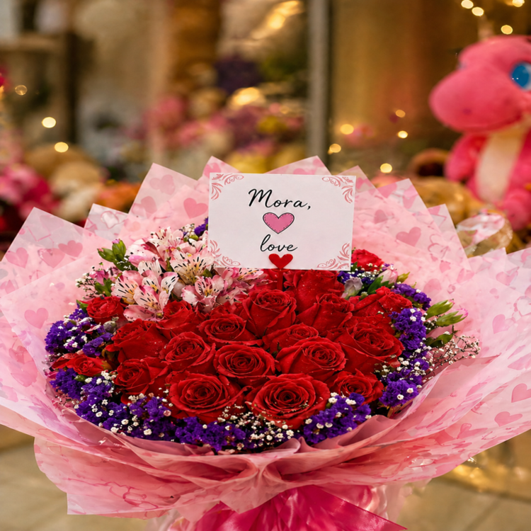 20% de descuento en flores y regalos de la tienda