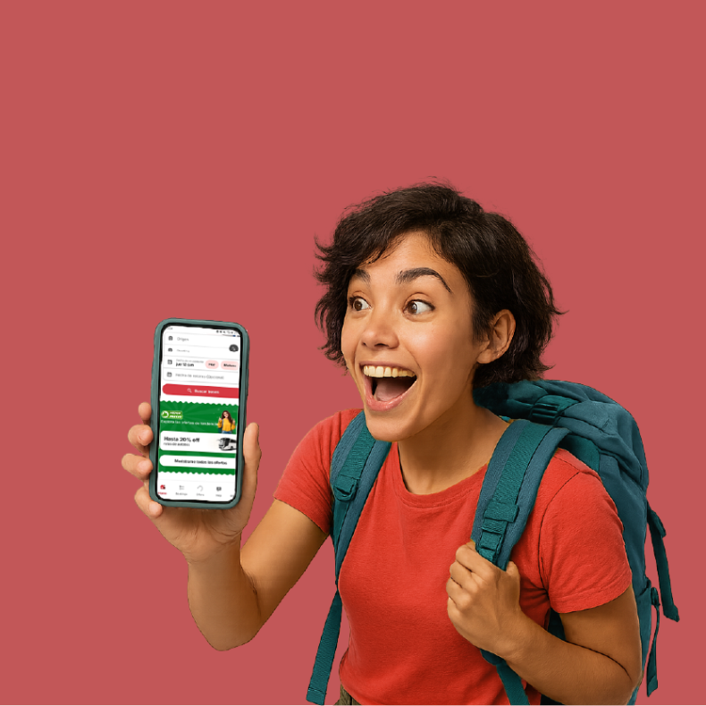 15% de descuento para viajar a cualquier destino a nivel nacional